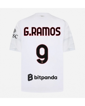 Billige Fotballdrakt AC Milan Goncalo Ramos #9 Replika Bortedrakt 2026-27 Kortermet Billige Fotballdrakt AC Milan Goncalo Ramos #9 Replika Bortedrakt 2026-27 Kortermet